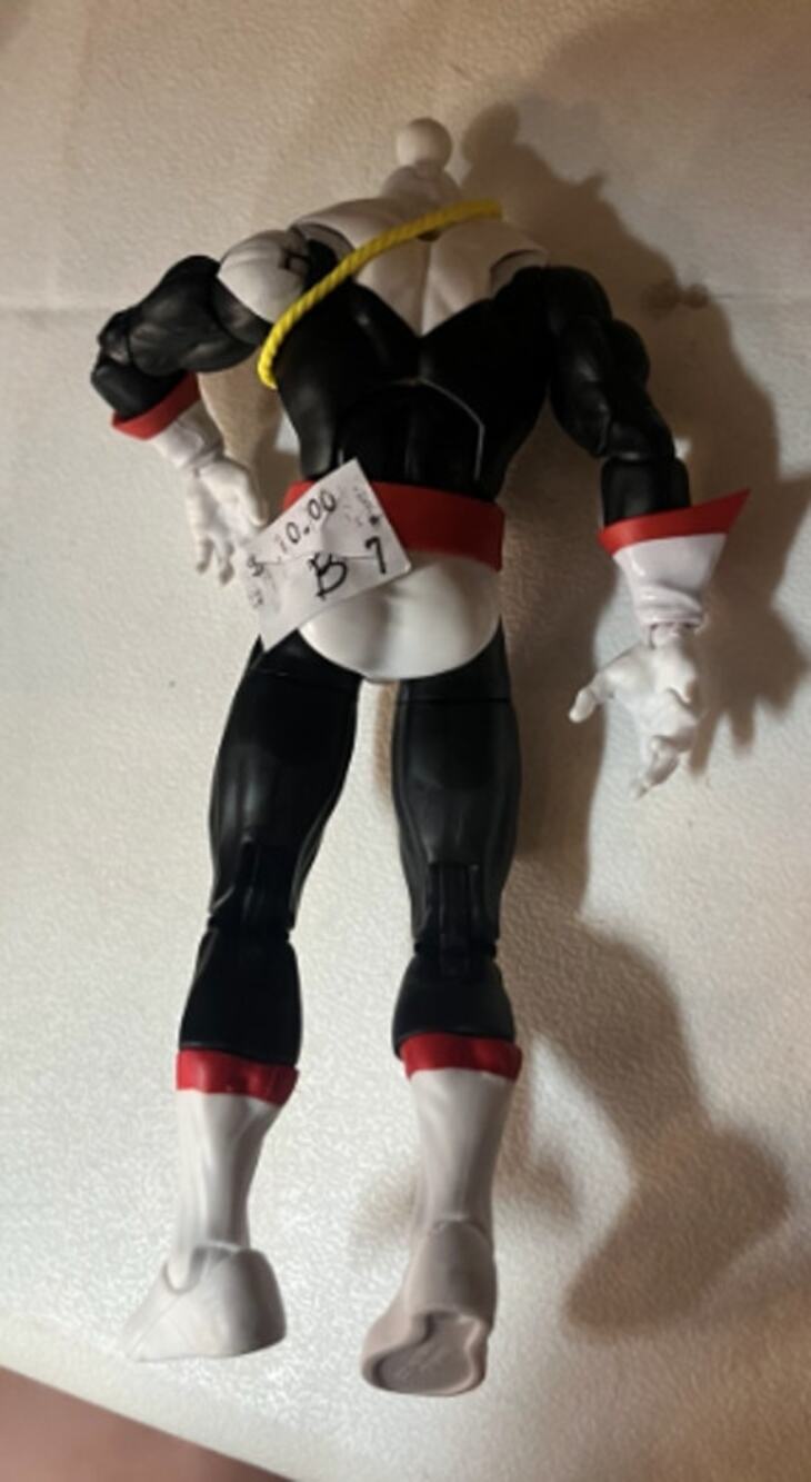 Marvel Legends Count Nefaria Iron Man Retro Figure Headless Incomplete